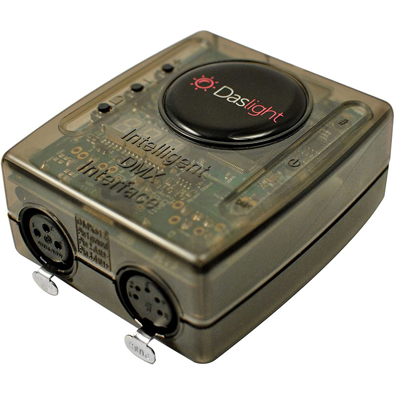 Daslight DVC4 Gold ZM DMX-Interface ▻ Huss Light & Sound
